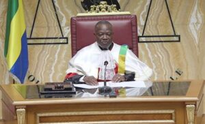 Dieudonné Aba’a Owono, président de la Cour constitutionnelle du Gabon